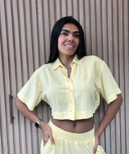 Blusa Tech Blend - Amarela