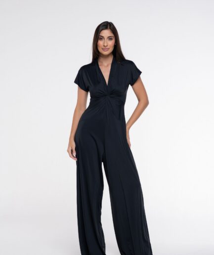 Macacão Fluity Cambridge - Preto