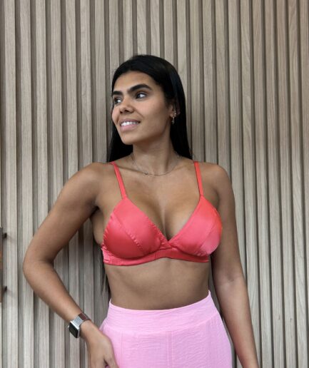 Top Brallete - Coral