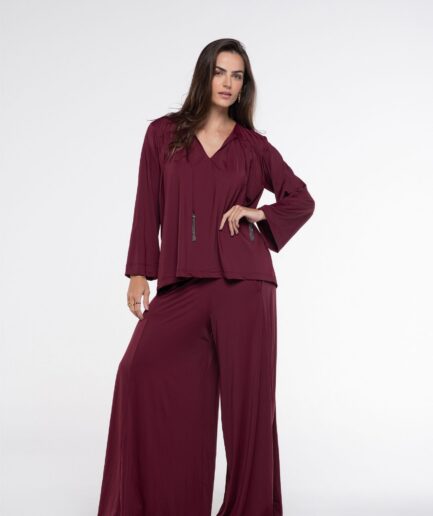 Calça Fluity Kiev - Vinho