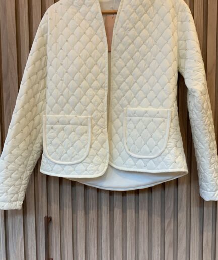 Casaco Puffer Bordado