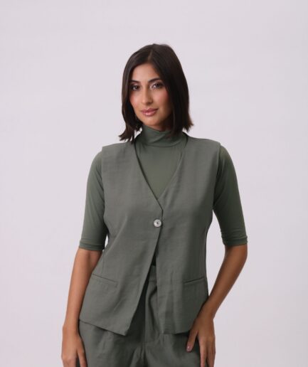 Colete Marbela - Verde Oliva