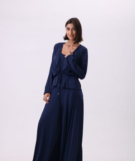 Blusa Fluity Dallas - Marinho