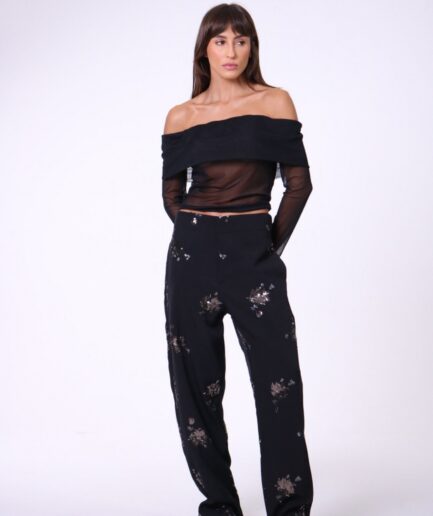 Calça Bordado London