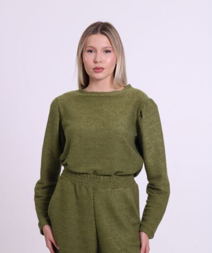 Blusa Tricot Native - Verde