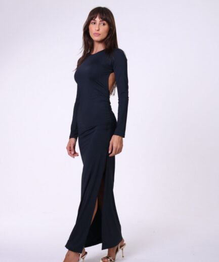 Vestido Longo Cláudia - Preto