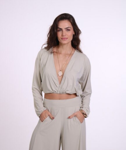 Blusa Fluity Dallas - Bege